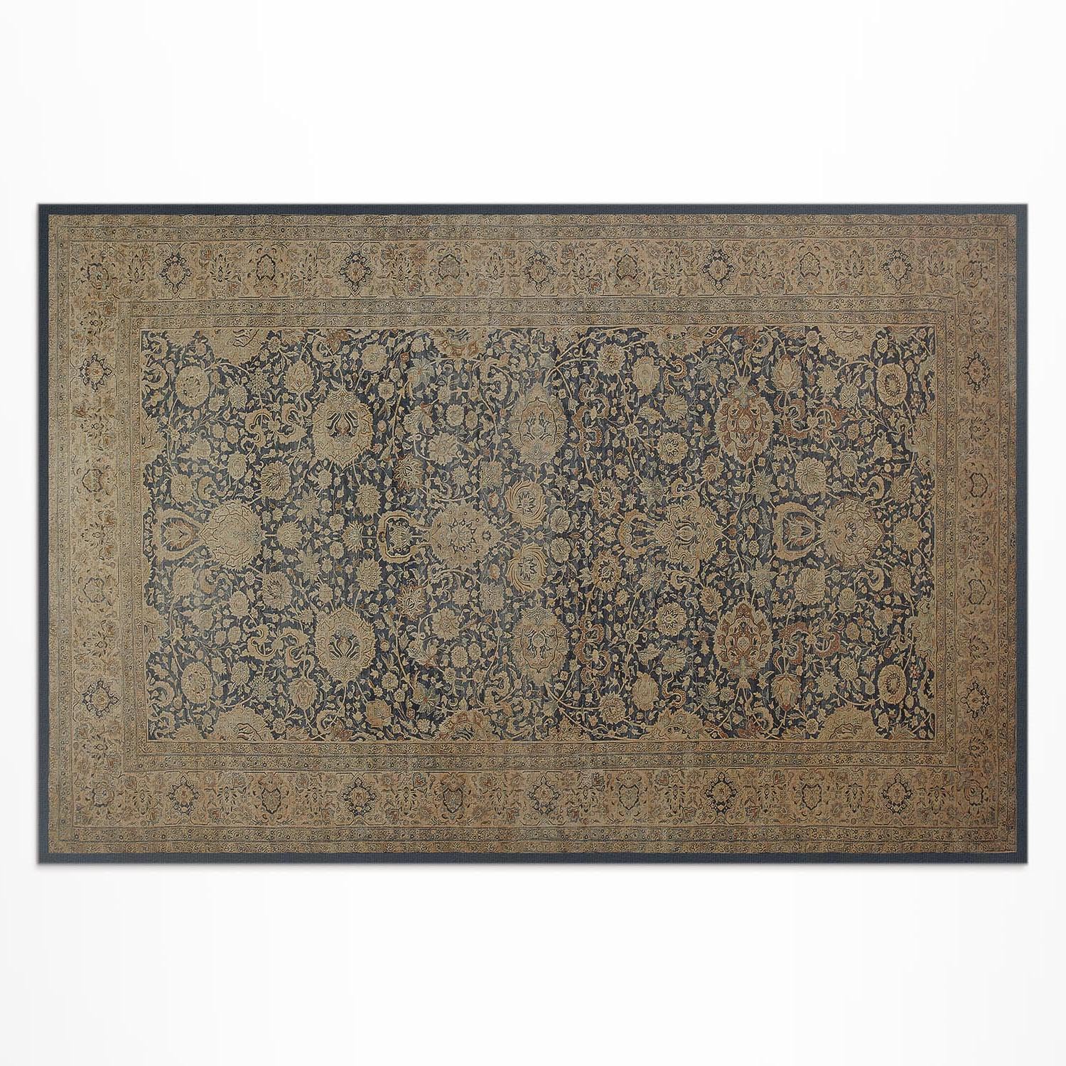Tapis extérieur PVC imperméable 150x225 pour décoration terrasse