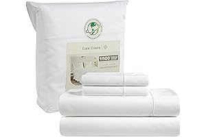 LANE LINEN 100% Egyptian Cotton Sheets Full Size