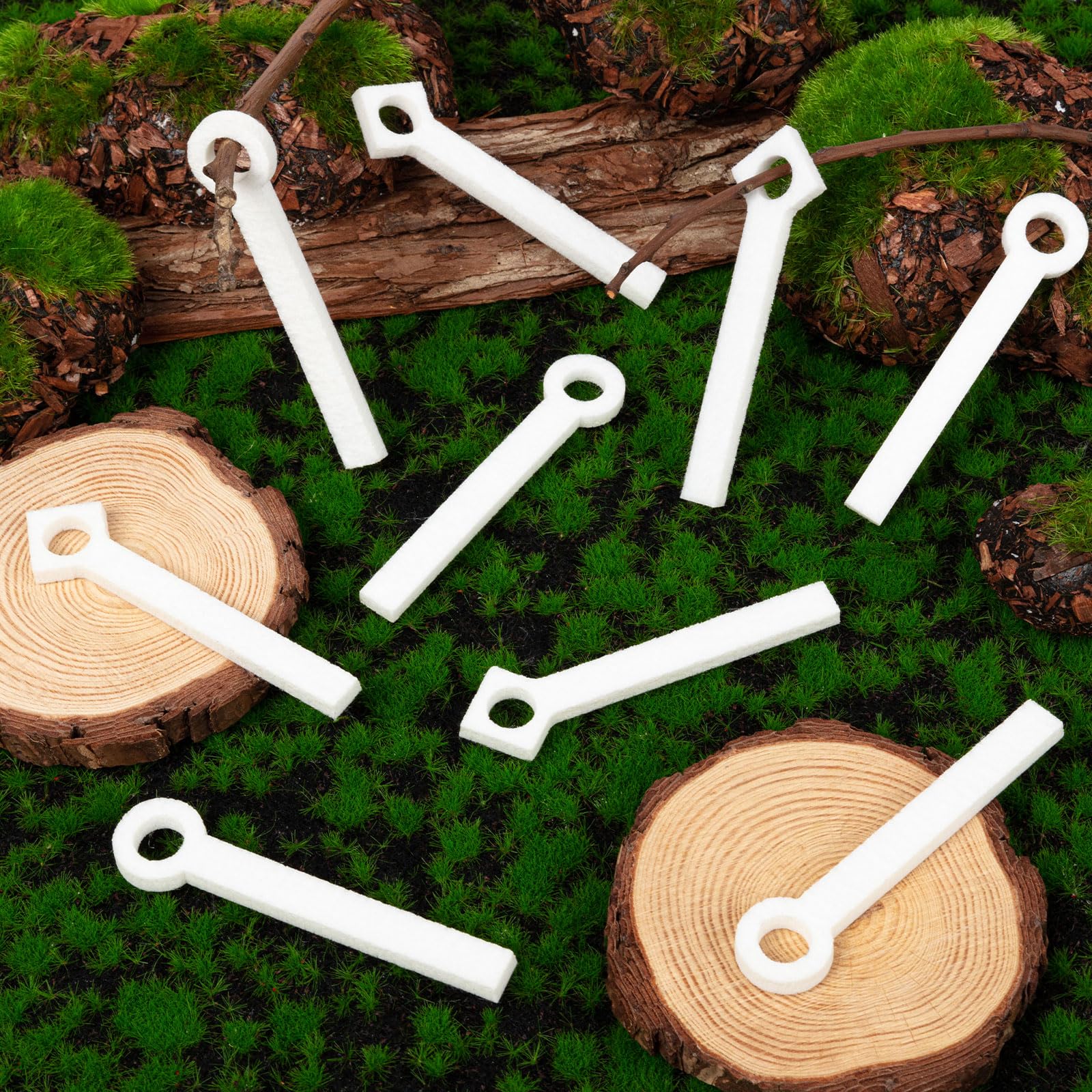 GDZRDFLH Deer Urine Wick Hunting Scent Wicks Rut Scent Absorbing Buck Attractant Lure Doe Pee Wick for Hunting Whitetail Deer ?100pcs?