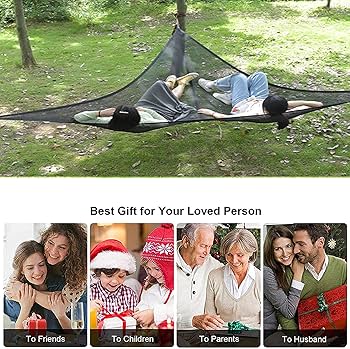 Amazon.co.jp: 空中キャンプハンモック、マルチパーソン
