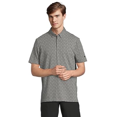adidas Golf Go To Printed Stripe Golf Polo Shirt Men