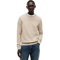 Tommy Hilfiger Uomo Pullover Essential Cotton con Scollo Rotondo