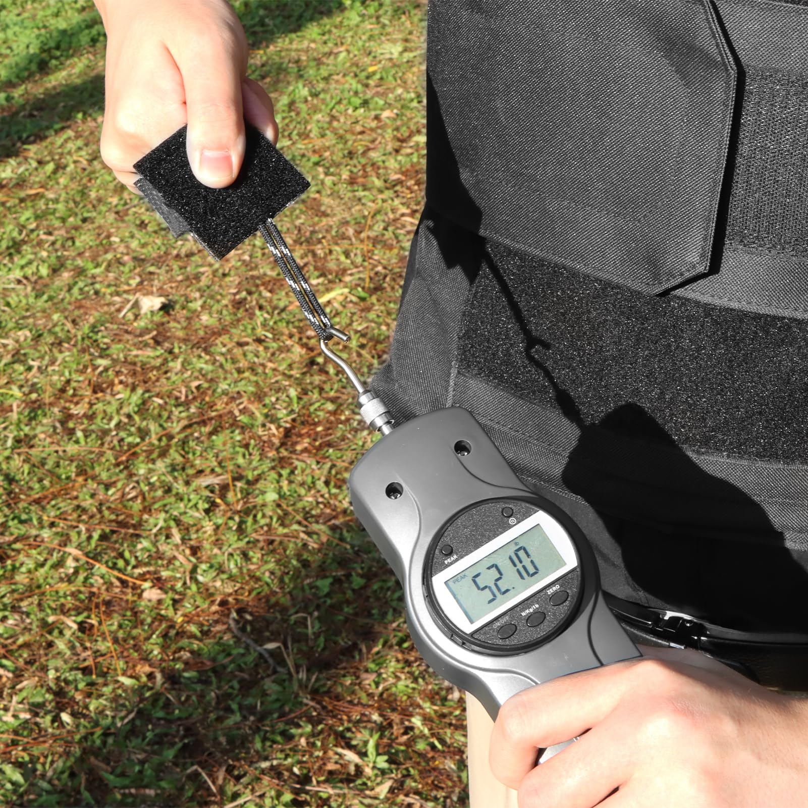 Microphone Radio Holder, 50 lb. Pull Force No Breaking, Super Strong Stitches, Police Radio Microphone Holder Law Enforcement for Vest Accessories