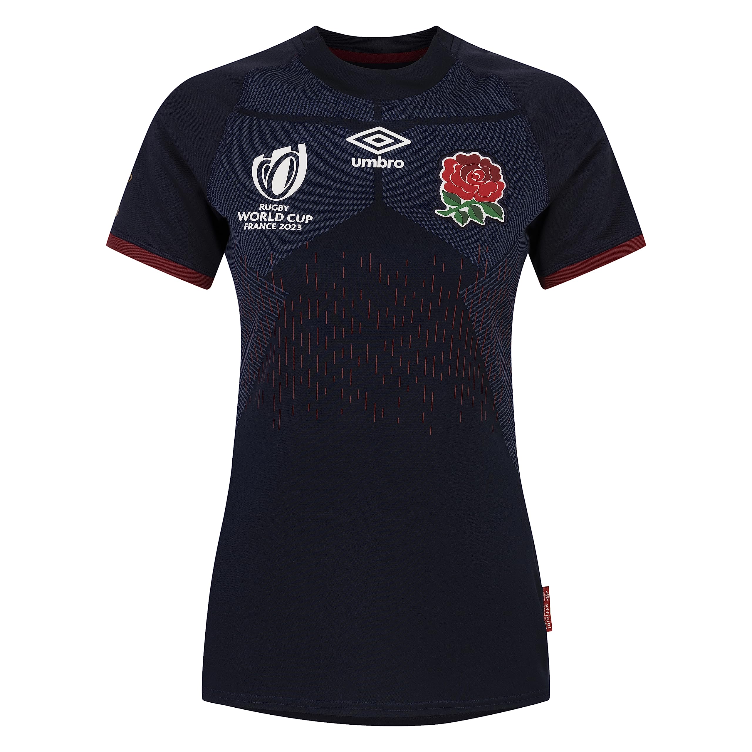 Umbro England WC Alter Replica Jersey SS Wmns, Official Licensed Product, 10