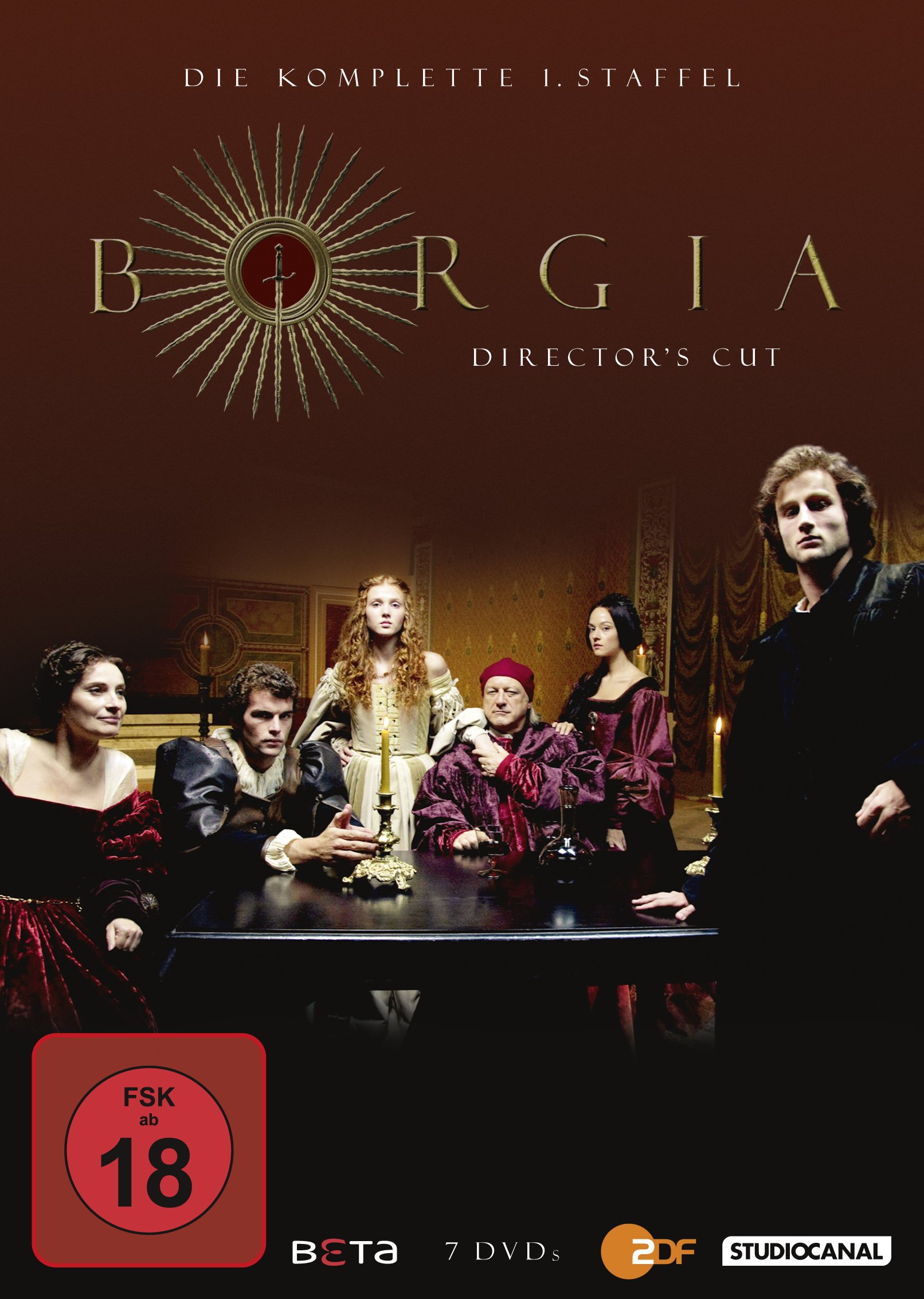 Borgia Die komplette 1. Staffel (Director's Cut) – 7 DVDs, Neu & Original Versiegelt