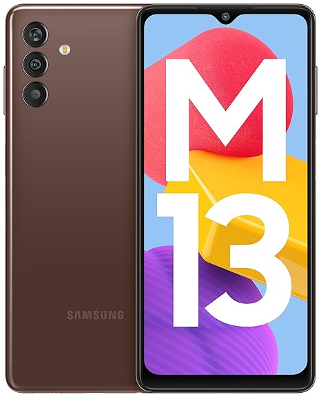 Samsung Galaxy M13 5G (Stardust Brown, 6GB, 128GB Storage) | 5000mAh Battery | Upto 12GB RAM with RAM Plus