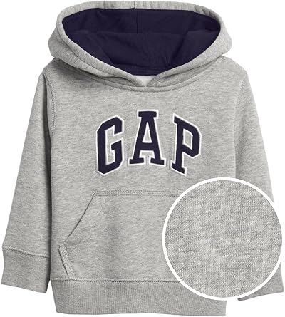 GAP Baby Boys V-logo Po Hooded Sweatshirt pack of 1