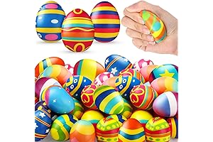 20-Piece ZenBombs Easter Stress Balls | Foam Easter Egg Toys