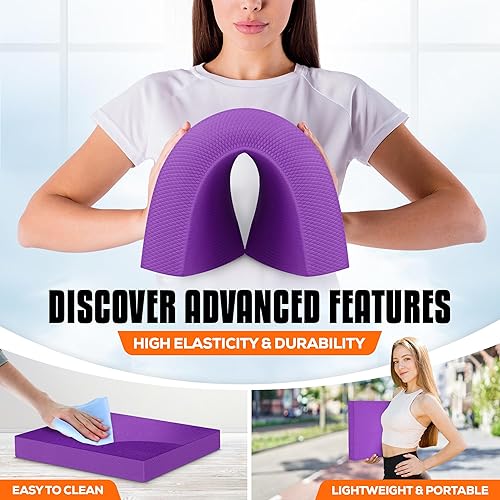 Miniatura 4 de Yes4All Foam Balance Pad for Gym Workout, Fitness Exercise- Suitable for Home and Work