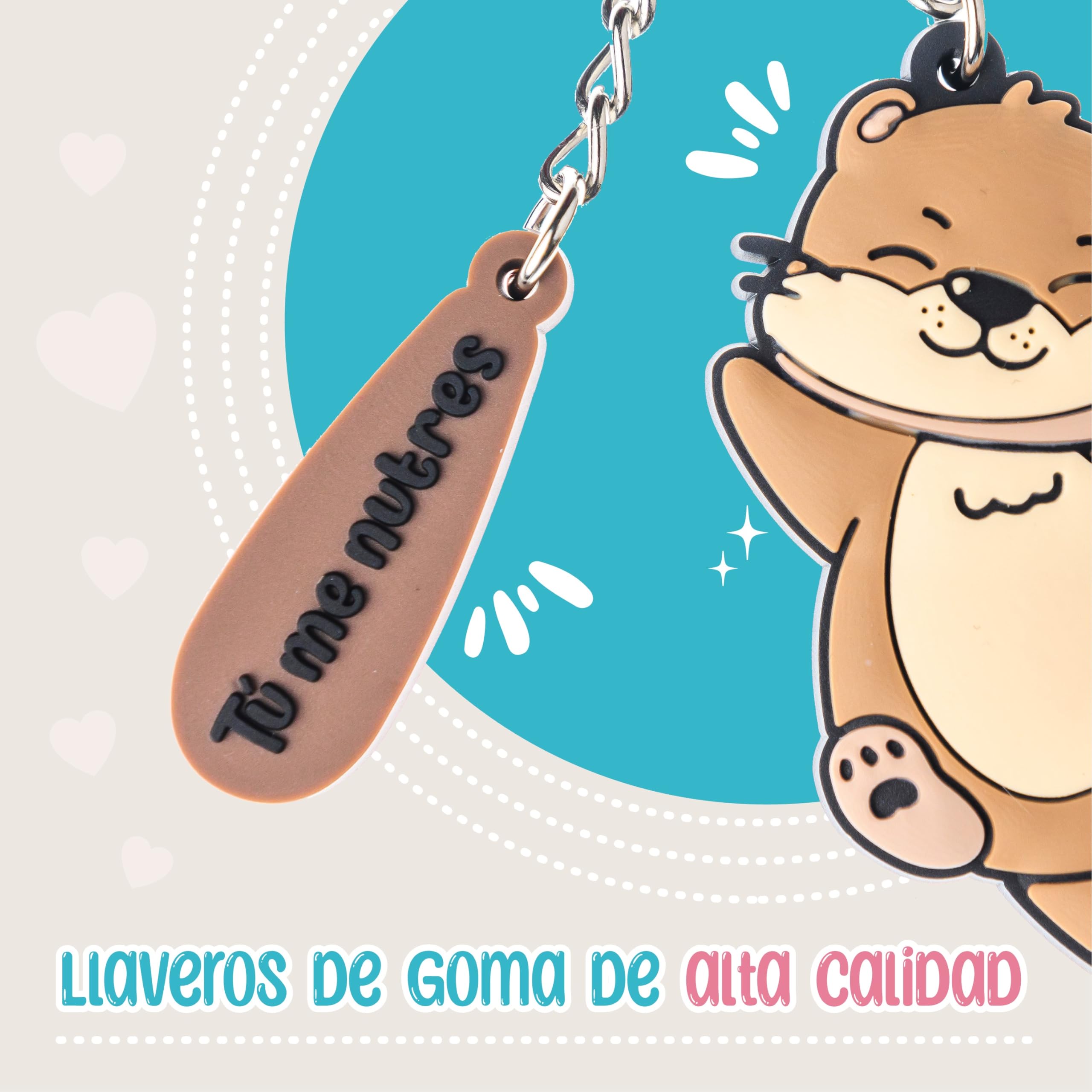 Galilea Llaveros Originales para Parejas - Regalo de Amistad