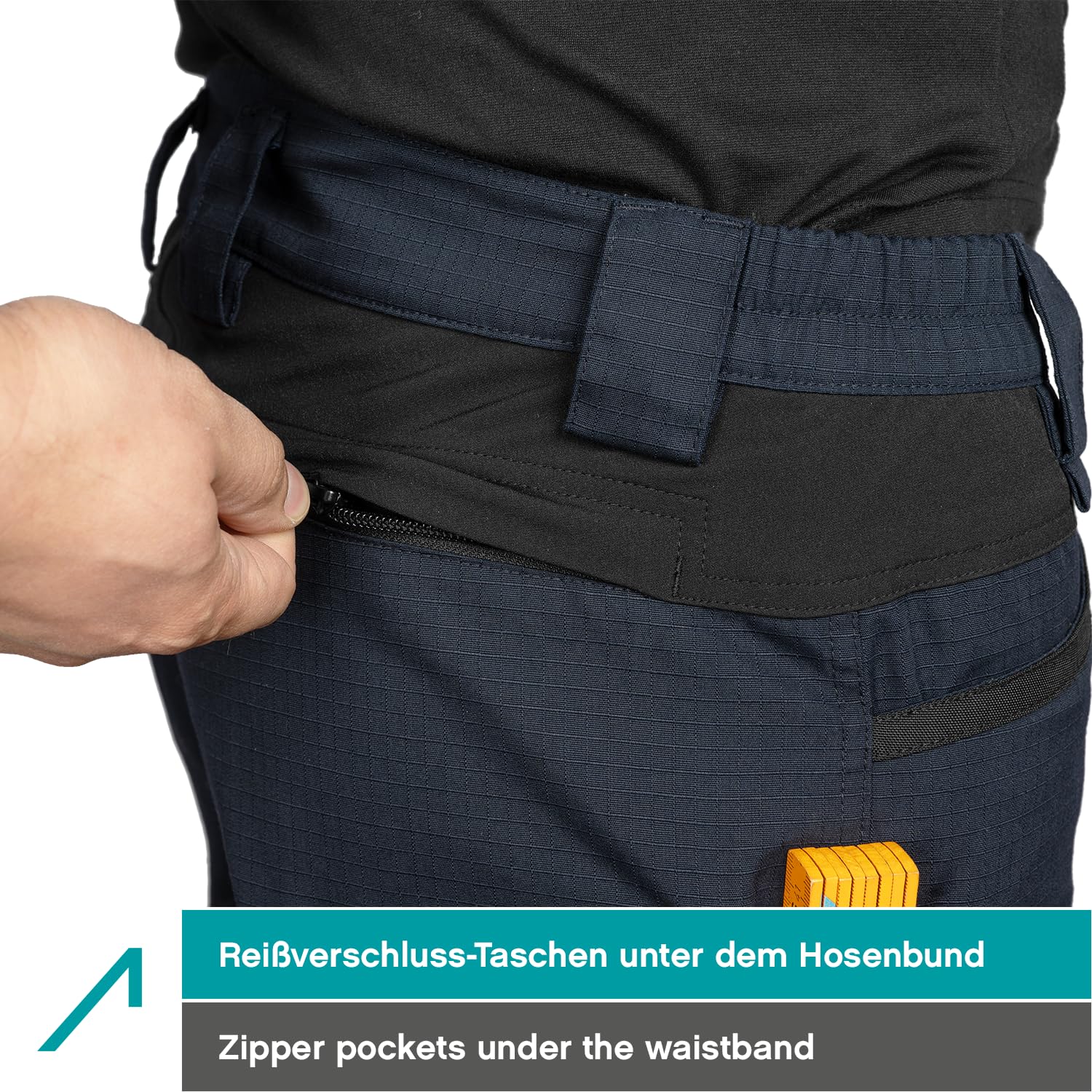 ACE Constructor Pantalones Cortos de Trabajo para Hombre