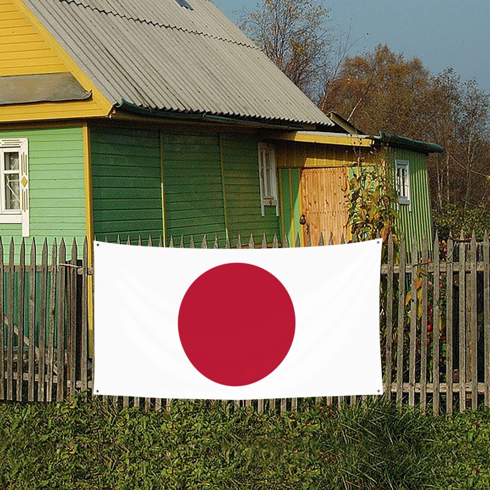 Bandera japonesa para decoración de fiesta, divertida pancarta de cumpleaños, adecuada para fiestas y eventos temáticos