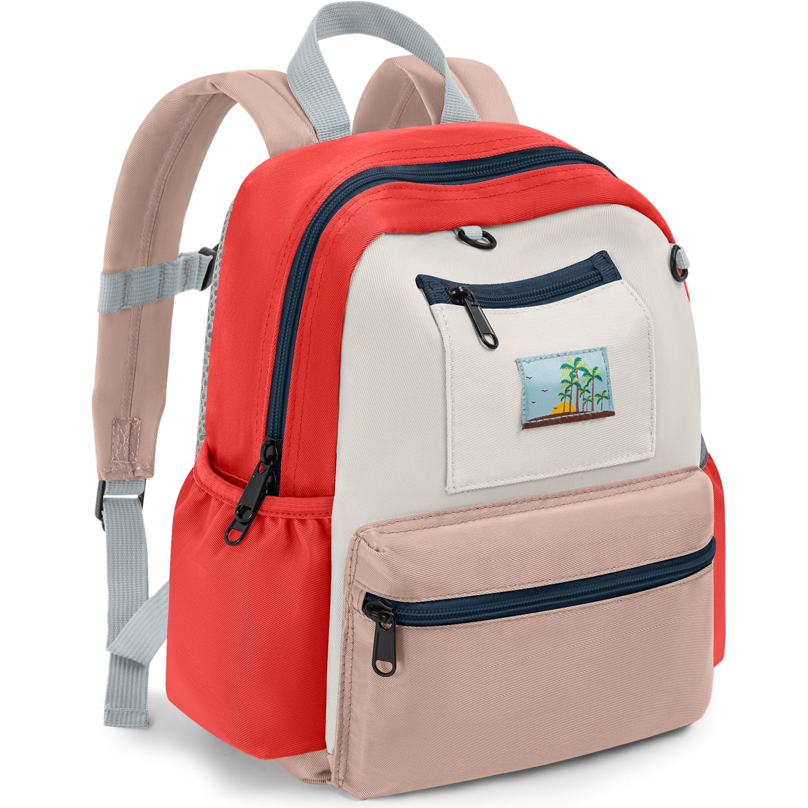 Toddler Backpack for Boys &amp; Girls 1-3 Years, 10.5in Lightweight Kid Bag