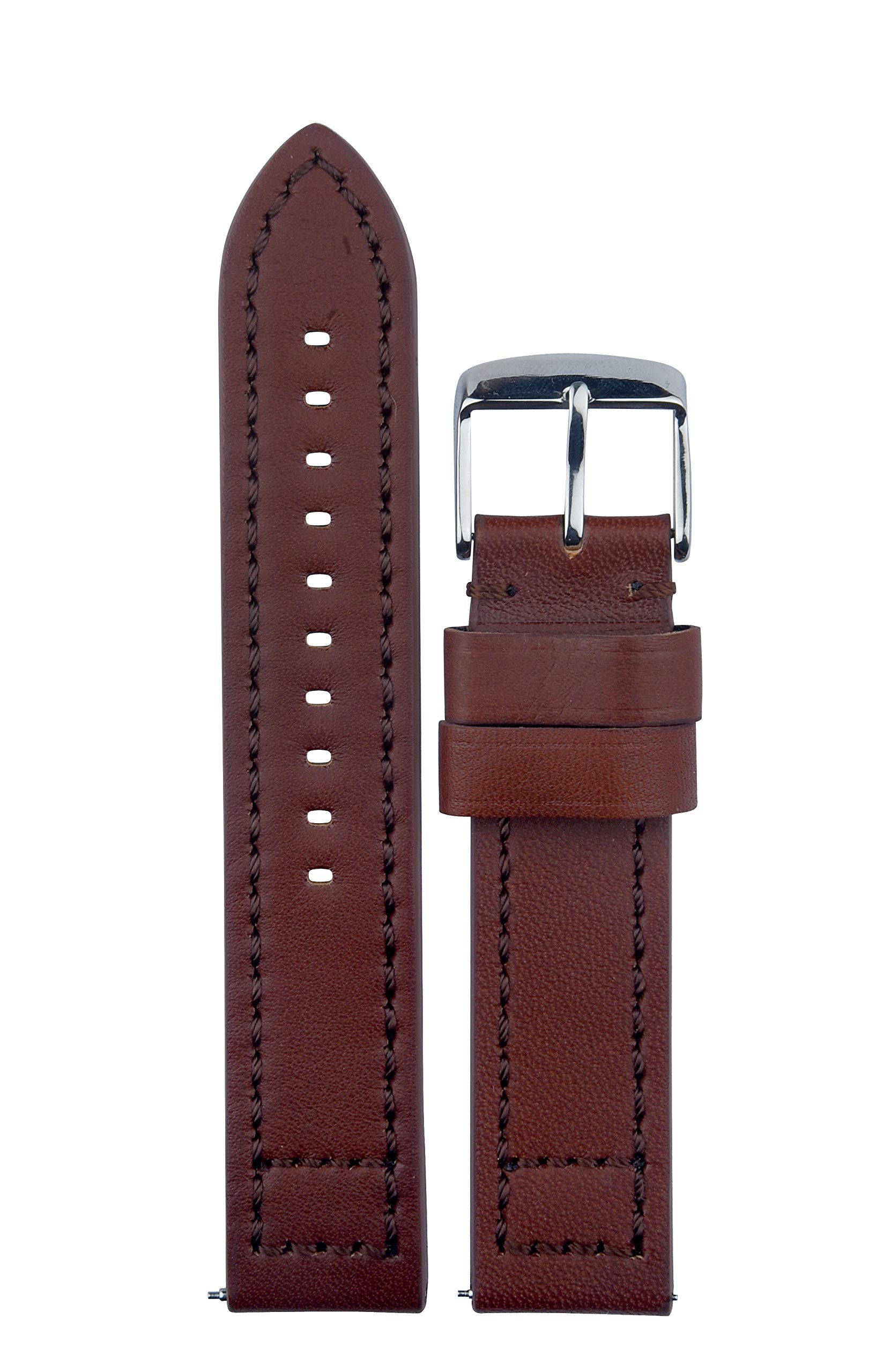 EXOR Exor20mm LEATHER finish of Genuinewatch Leather With ss Buckle (B08MV6BV66) Amazon Price History, Amazon Price Tracker