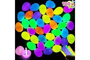 Glow-Filled Joyin Mini Eggs for Easter Hunts