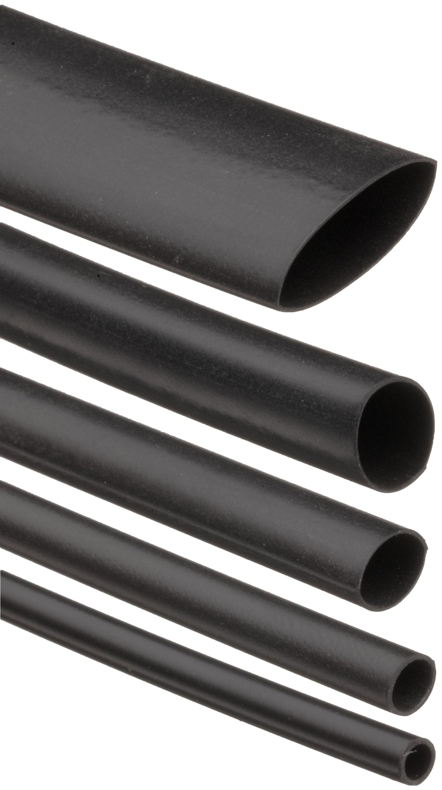 Insultab 30-PVC-175BK 175 Piece All Black Heat Shrink Tubing Assortment Kit