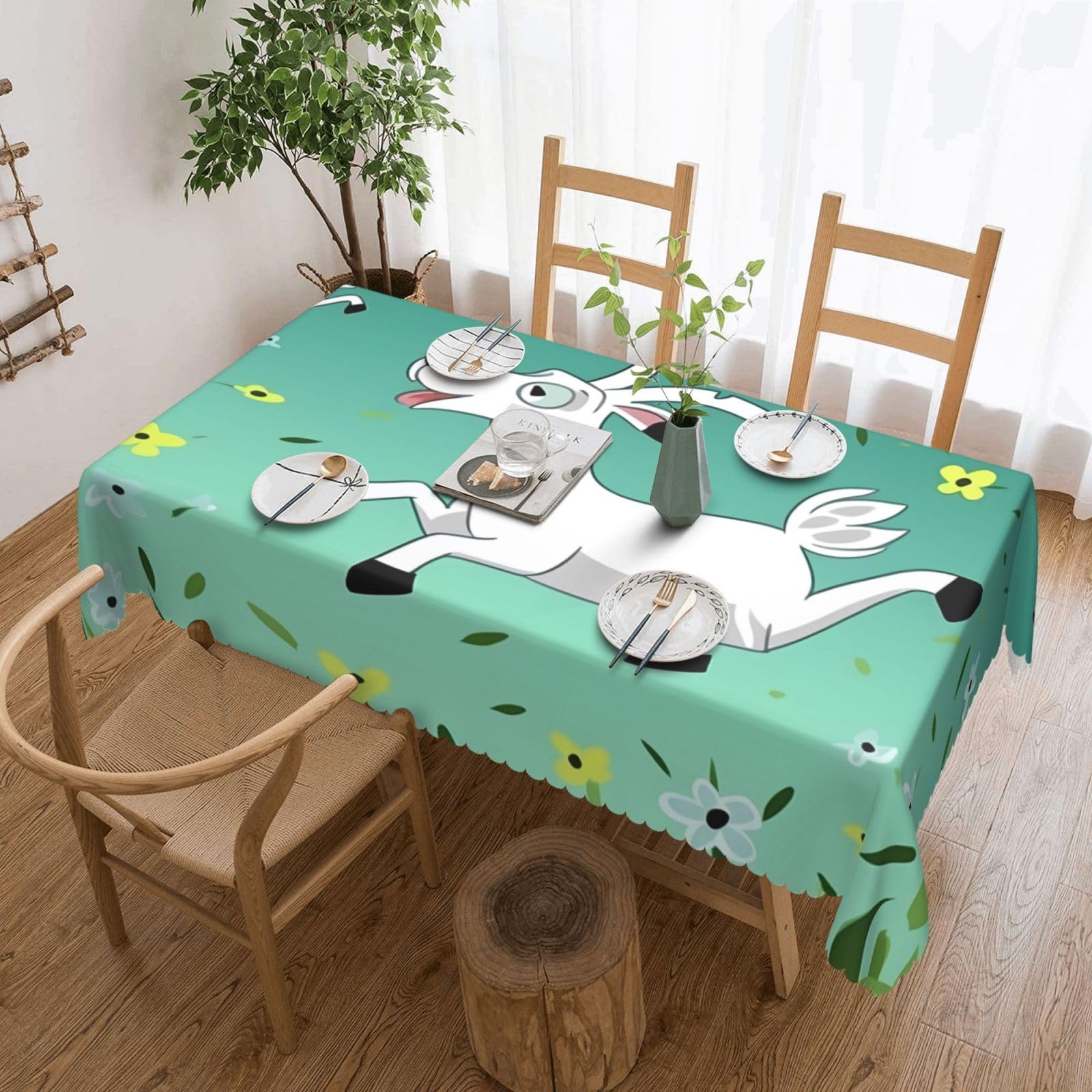 Nappe Frolic rectangulaire 137x183 cm imperméable et lavable