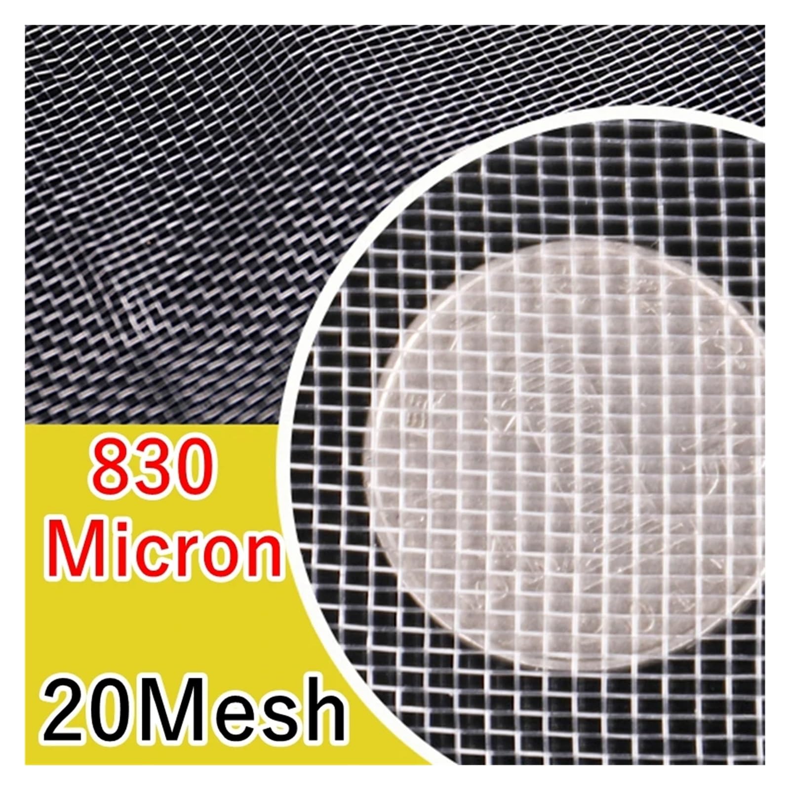 1pc Filtro A Rete In Nylon 20/40/60/80/100/150/200/250/300/350/400 - Foto 9