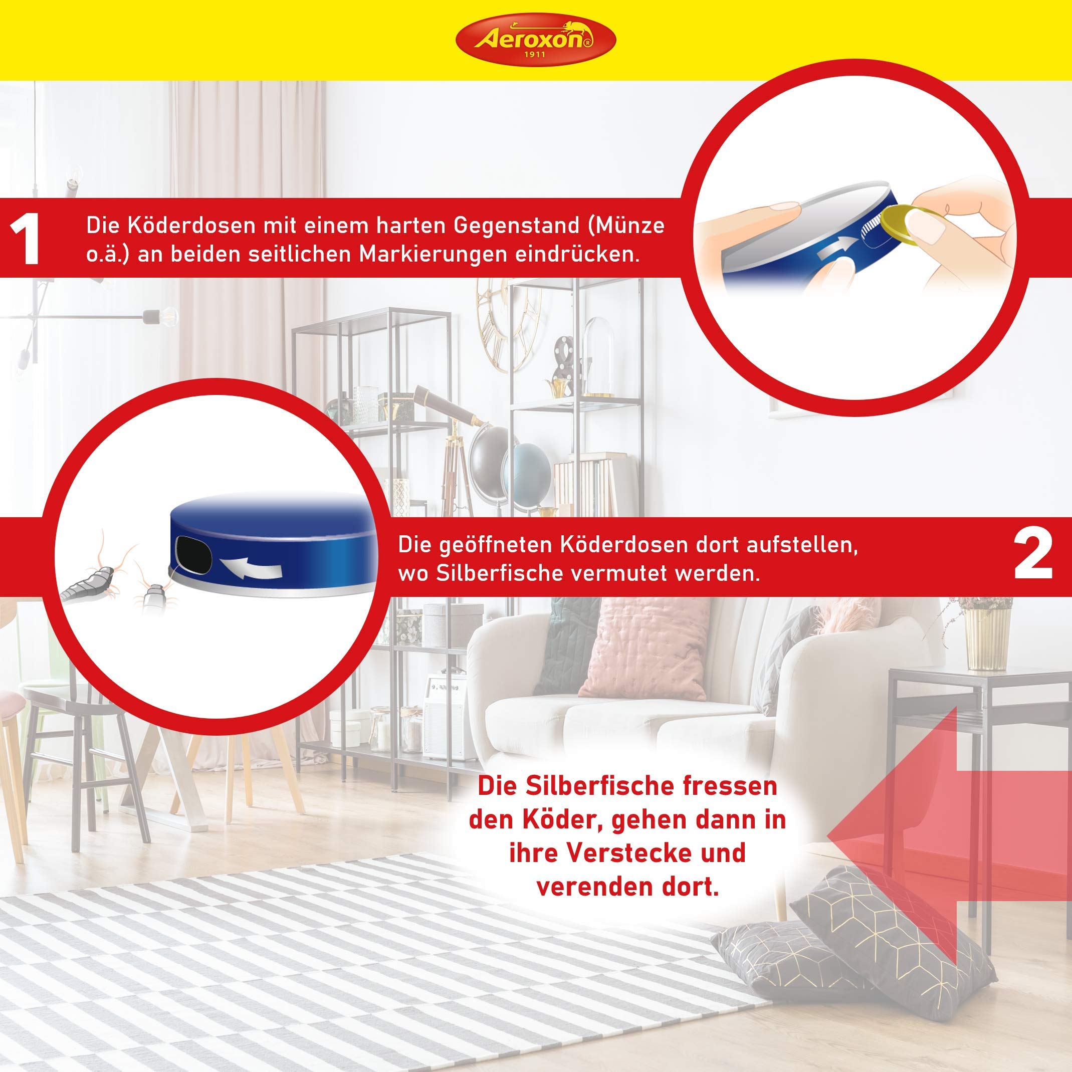 AEROXON Silverfish Bait Box Pack of 3 Buy Online in United Arab