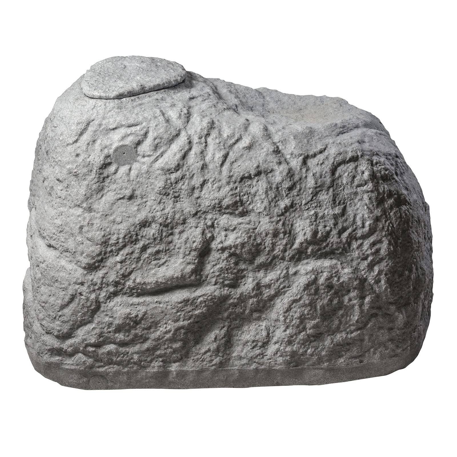 Regentonne Findling 500 Liter Granit grau
