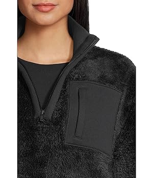 UGG Women's JANEANN Half Zip, Black at Amazon Women's Coats Shop