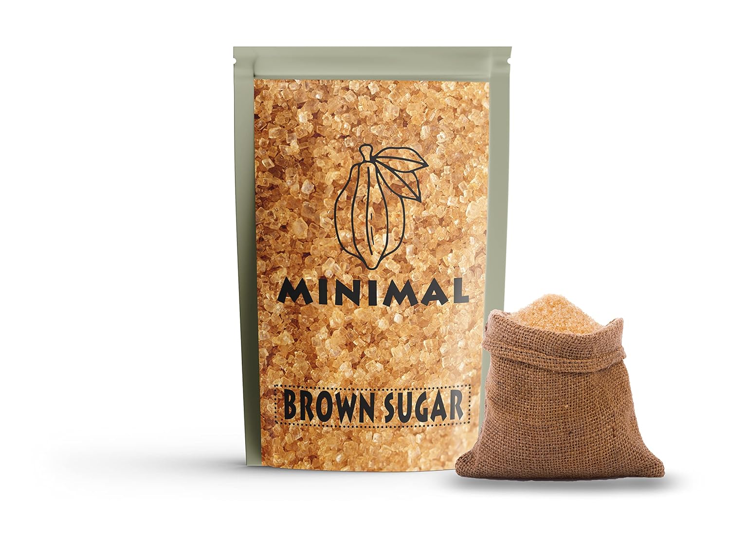 Minimal Light Brown Cane Sugar,1Kg Amazon.in Grocery & Gourmet Foods