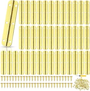 GZqiancang Drehscharniere Edelstahl - 12 Stück Set Mit Schrauben Für Türen & Möbel