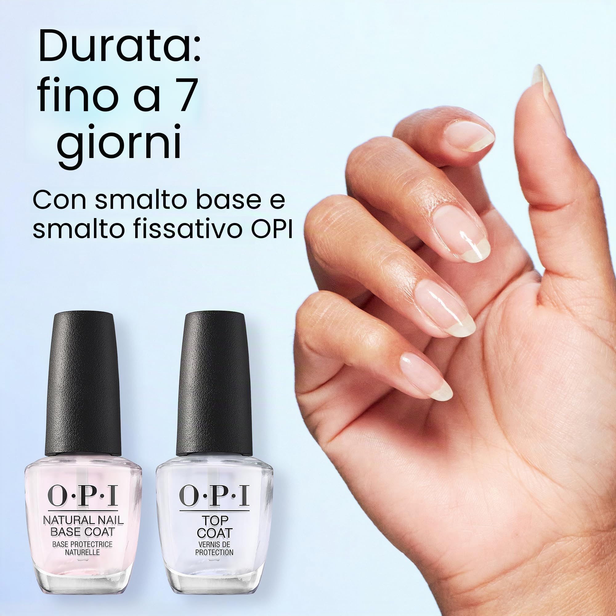 OPI Nail Lacquer- Smalto per Unghie - Smalto Nude e Rosa chiaro - 15ml