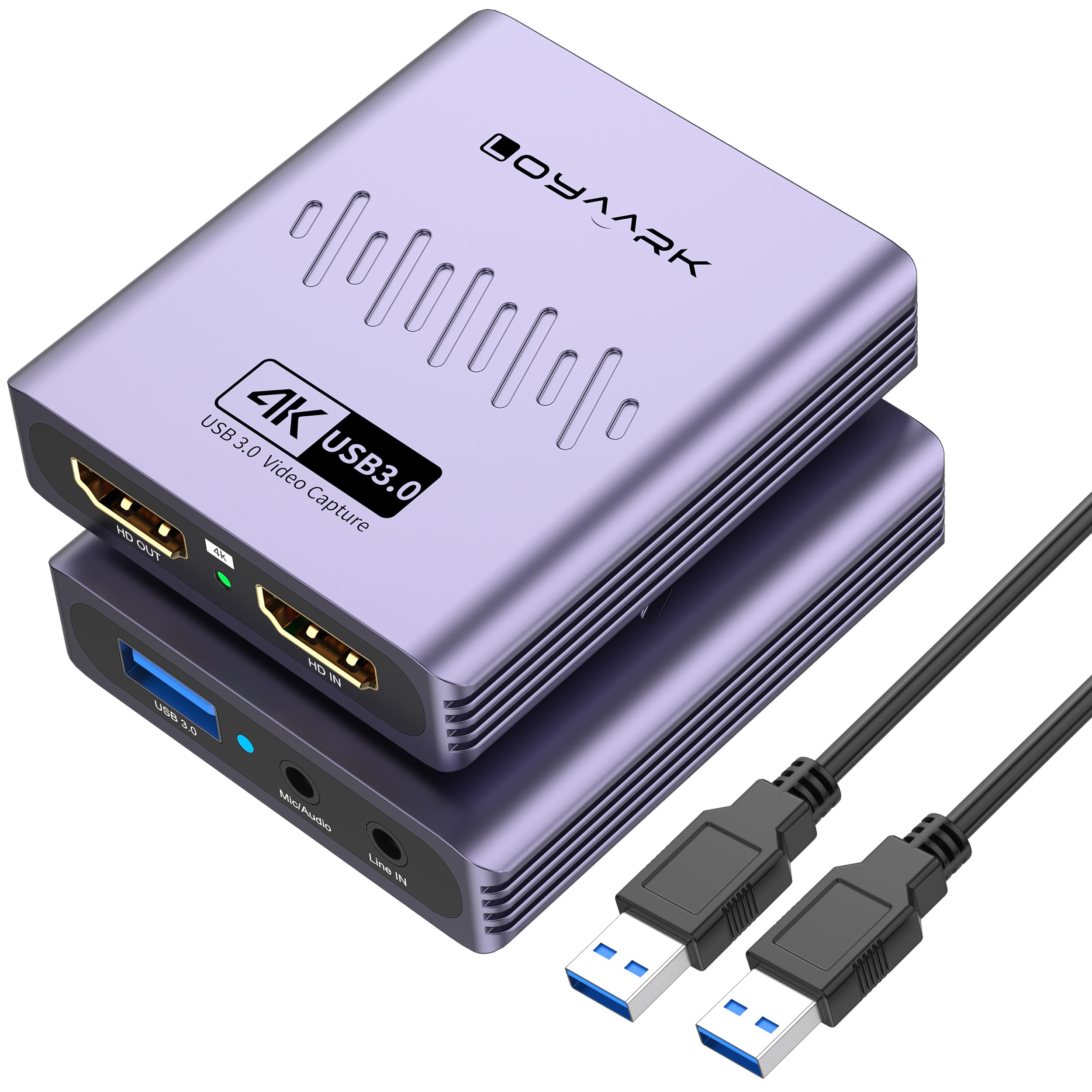 HDMI Video Capture Card, 4K 60Hz USB 3.0 Game Capture Device for Streaming, Record PS5 Nintendo Switch Xbox on PC/Mac, Loop-Out Pass-Through-image-25