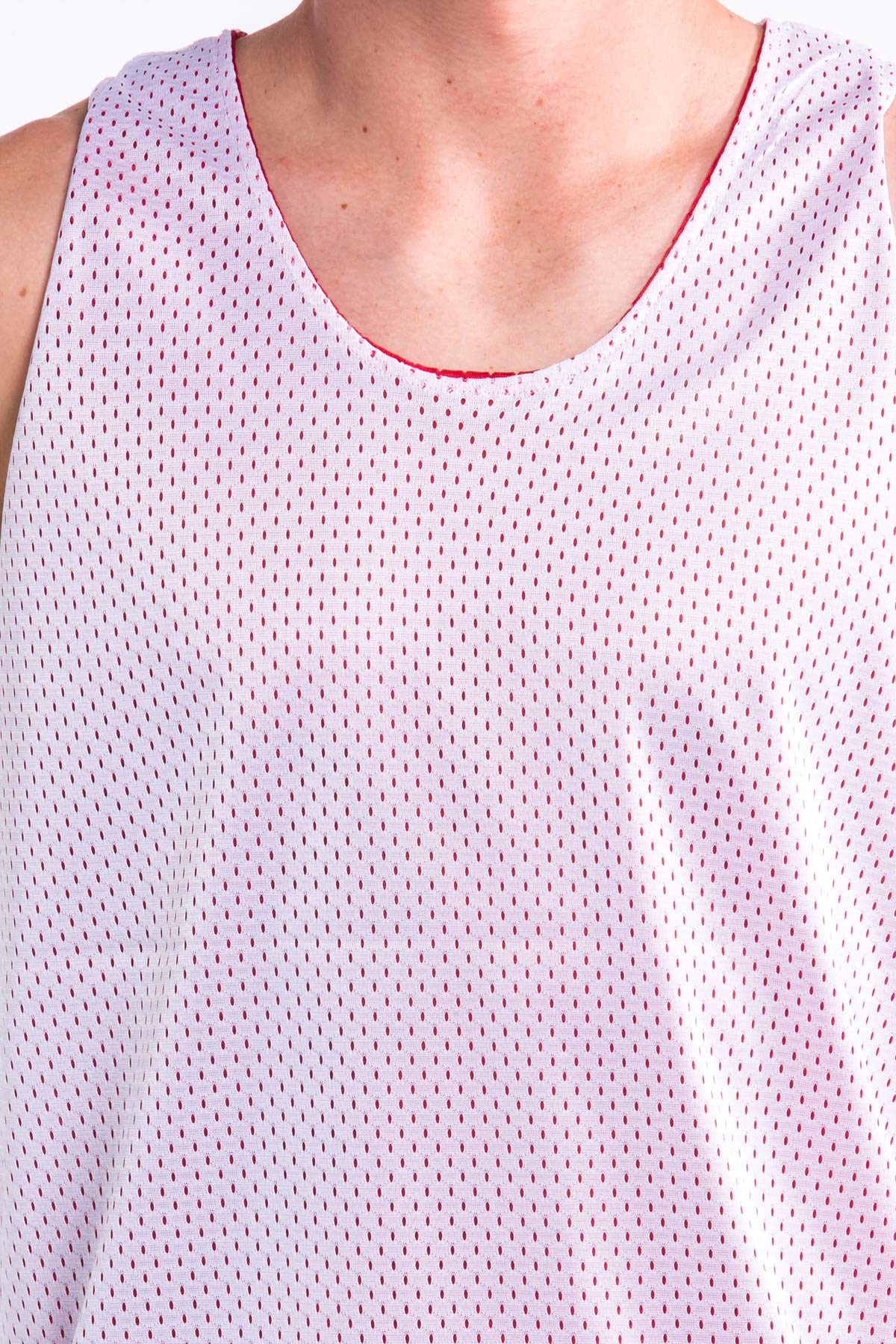 Hill Reversible Mesh Basketball Performance Cool Dry Sleeveless Men Tank Top (S, Yellow)