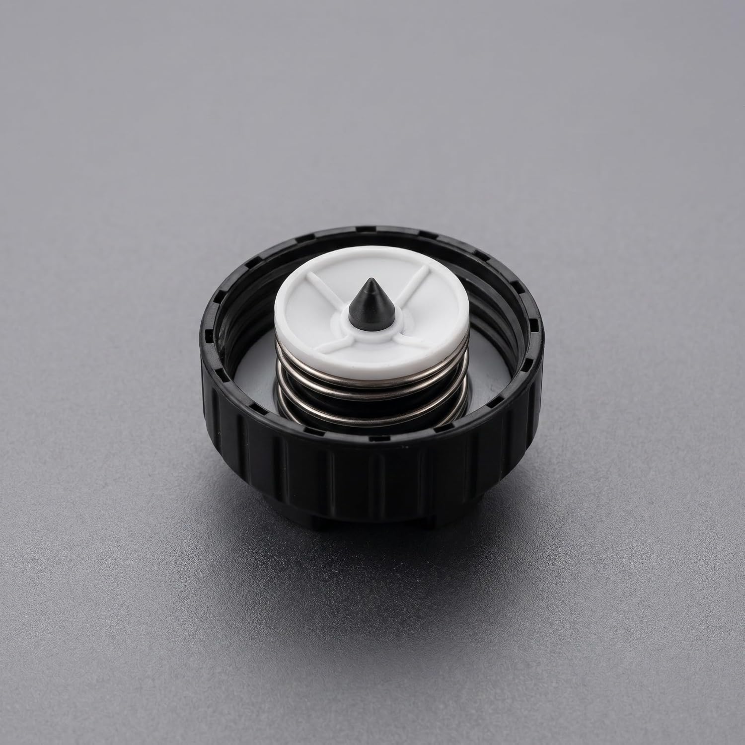 Universal Steamer Tank Cap Replacement for Clothes Steamer and Household Water Tank, Black Plastic with Leak-Proof Gasket and Secure Twist Lock Mechanism for Reliable Use