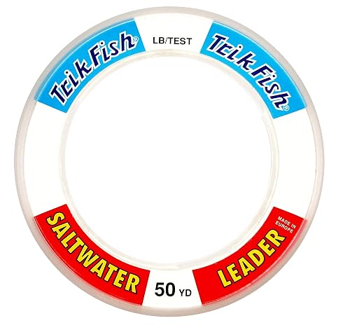 TrikFish Monofilament Leader Line for Saltwater Fishing