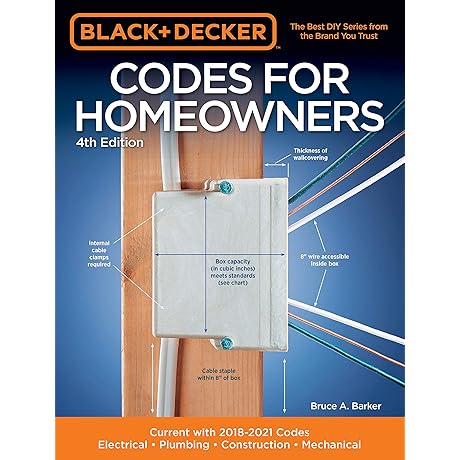Black & Decker Codes for Homeowners: Current with 2018-2021 Codes