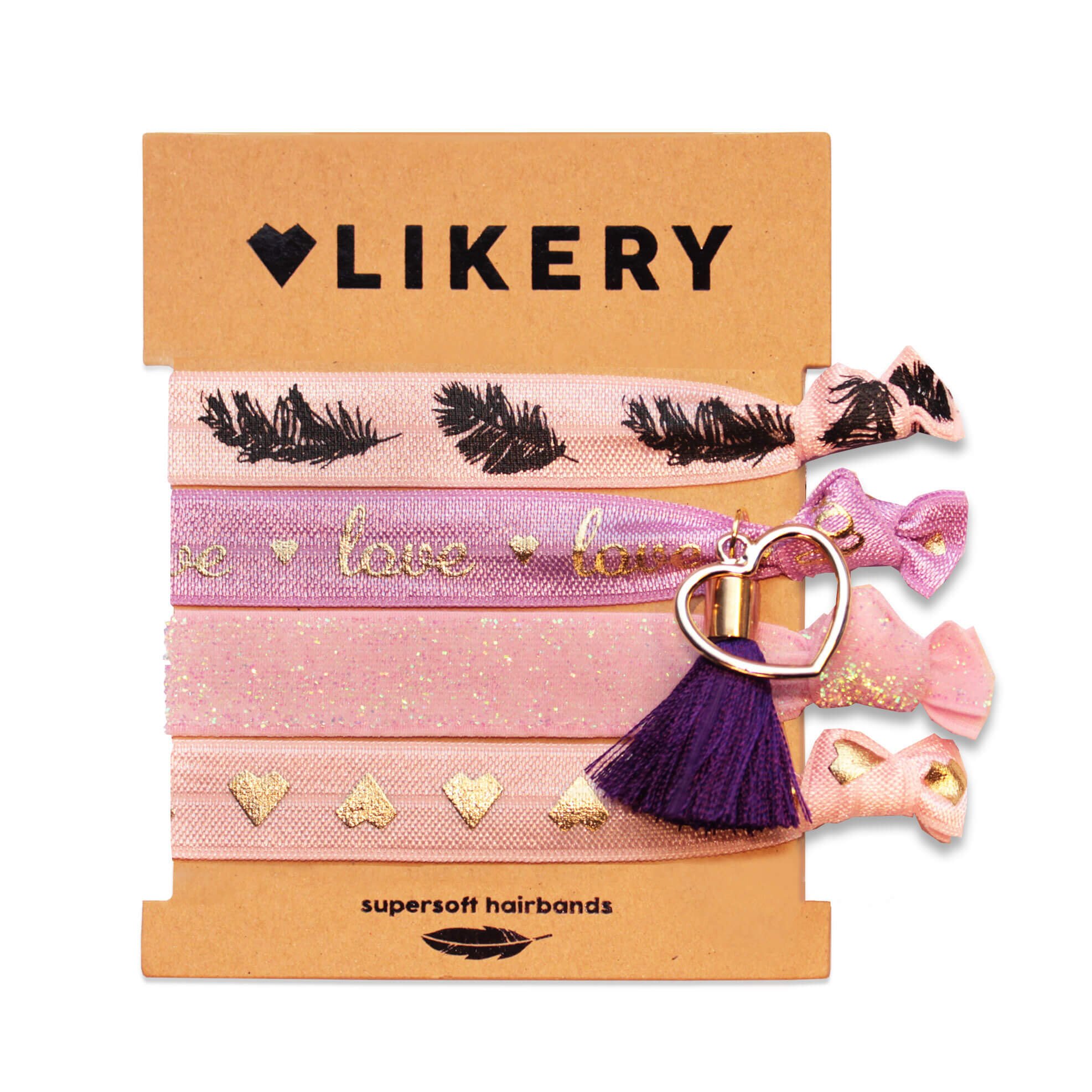 Supersoft hair bands, Lavendula