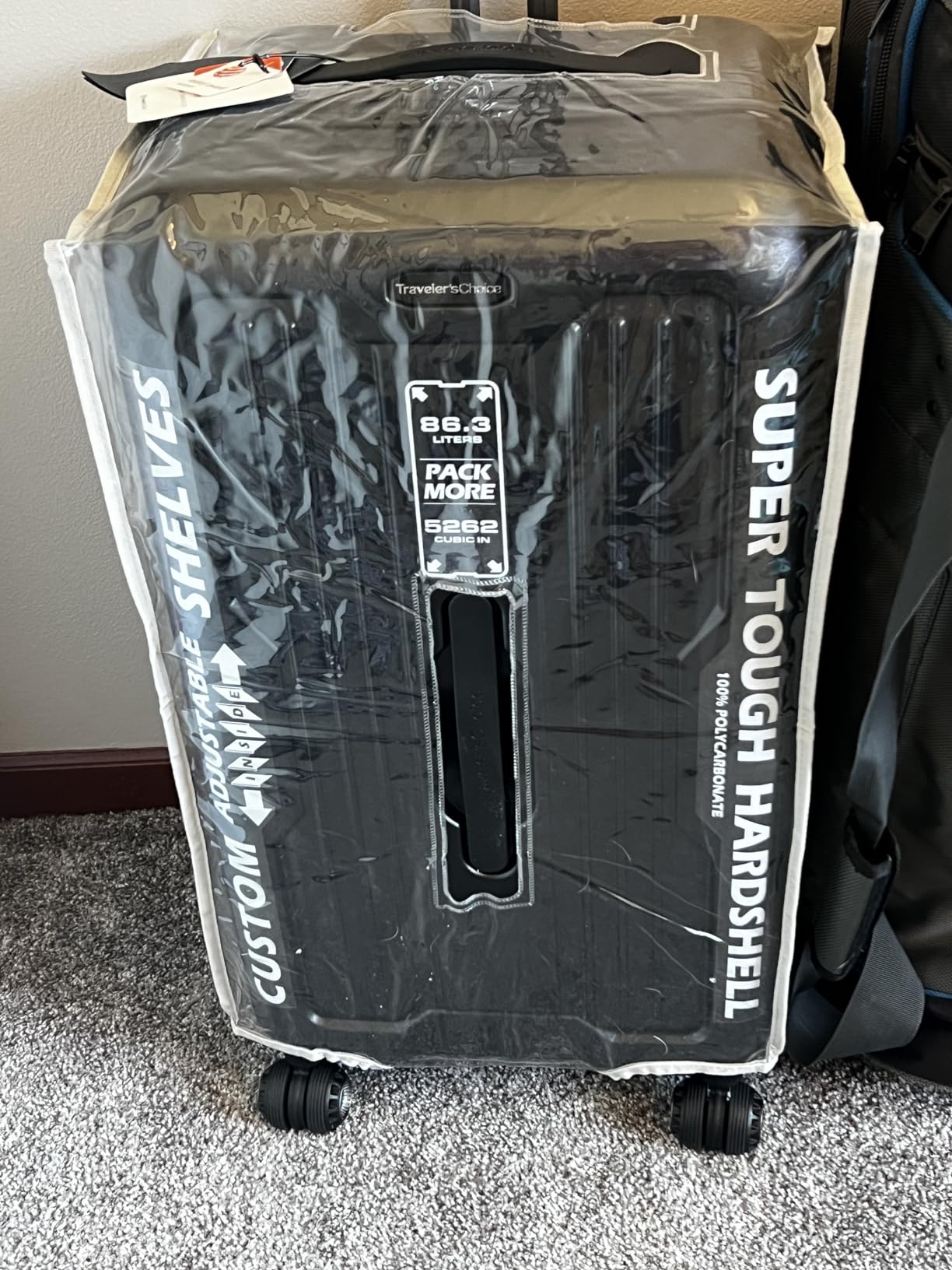 30/mo Finance Traveler's Choice Ultimax II 26" Medium Trunk Spinner