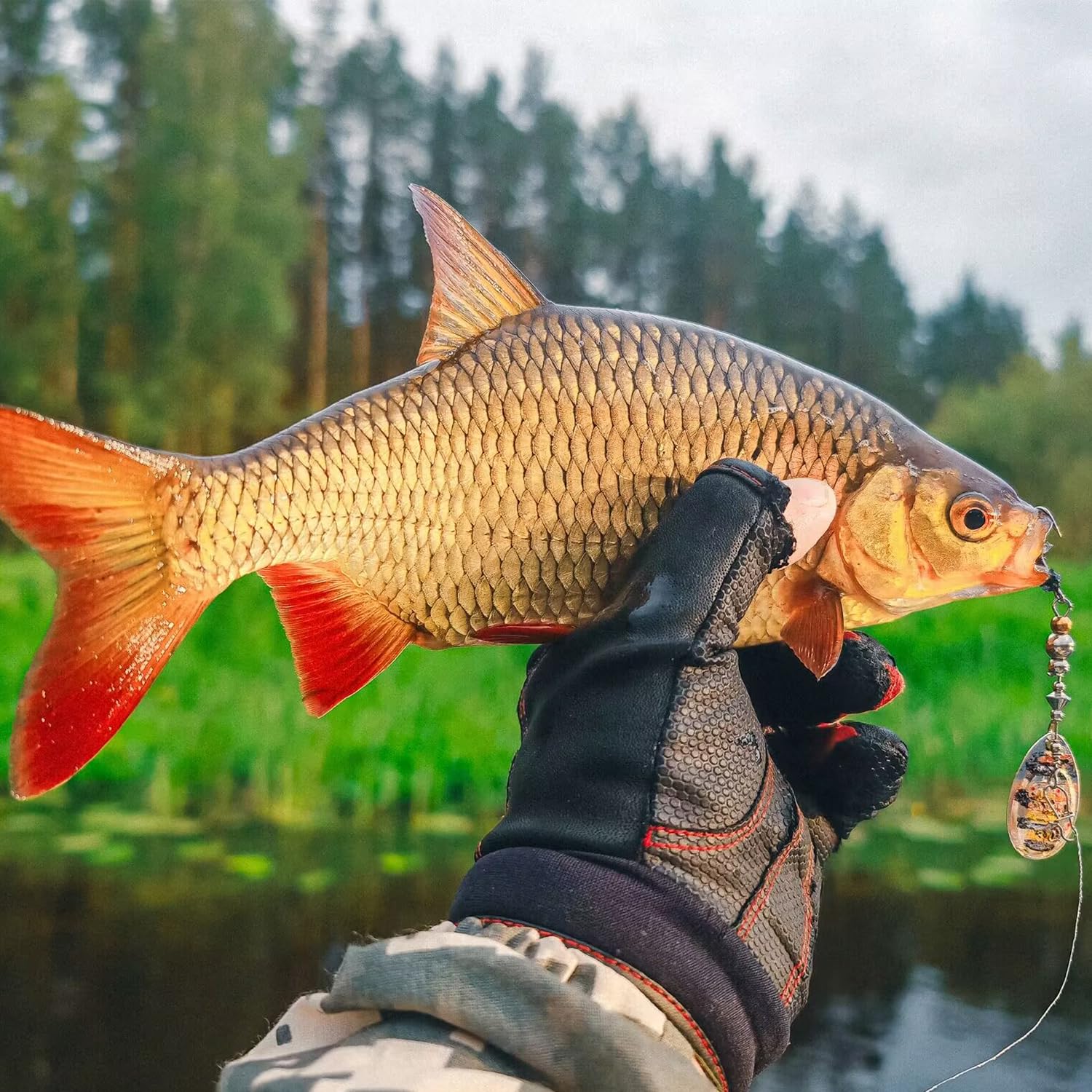 Raprance Confezione da 6 terminali conici pre-annodati per pesca a mosca, 2,5 m, 2,7 m, in nylon trasparente, 3 x 4 x 5 x 6 x