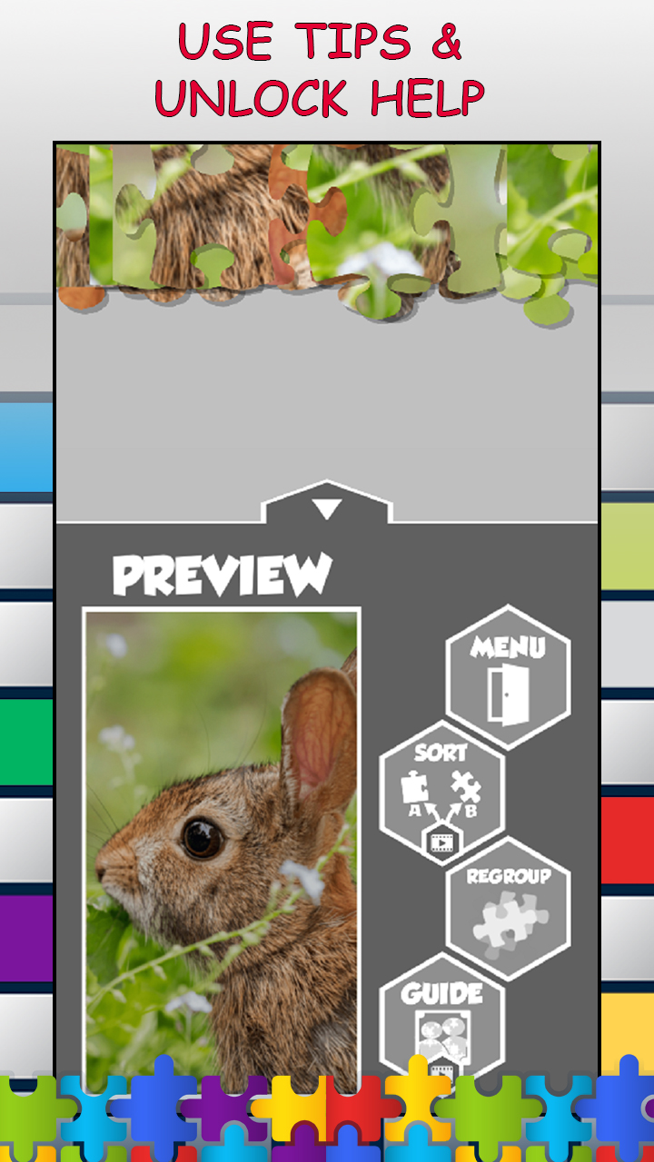 Cute Rabbits Picture Puzzle - No Ads Jigsaw Picture Puzzle! - App on ...