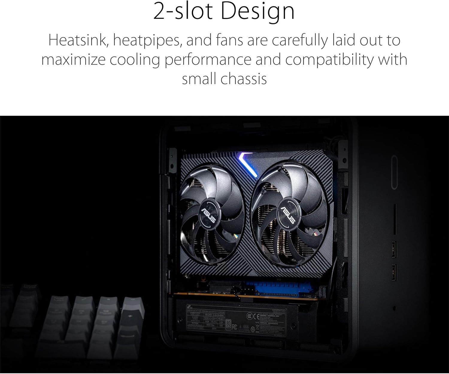 ASUS Dual AMD Radeon RX 6400, Scheda Grafica Gaming, AMD RDNA 2, PCIe 4.0, 4GB GDDR6, HDMI 2.1, DisplayPort 1.4a, Ventole Con Design Axial Tech, Tecnologia 0dB, Nero ASUS Dual AMD Radeon RX 6400, Scheda Grafica Gaming, AMD RDNA 2, PCIe 4.0, 4GB GDDR6, HDMI 2.1, DisplayPort 1.4a, Ventole Con Design Axial Tech, Tecnologia 0dB, Nero