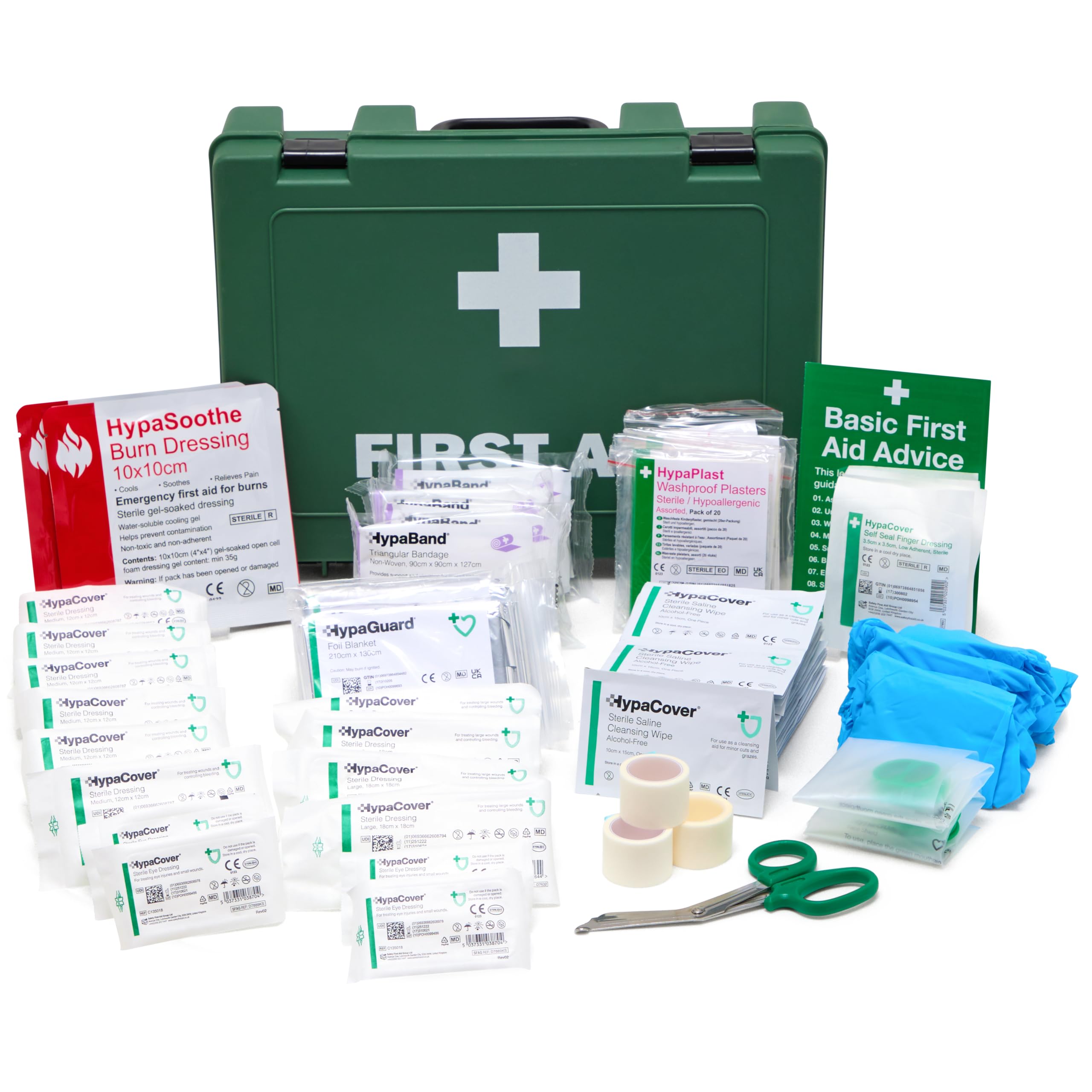 Safety First Aid British Standard Economy First Aid Kit, Large