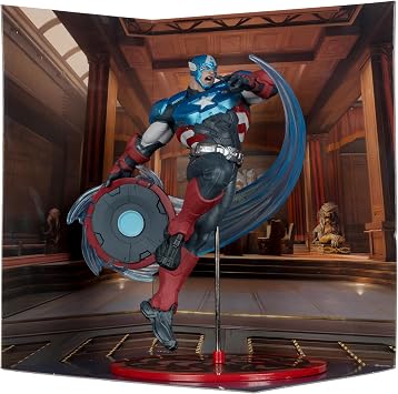 Mcfarlane Toys- Marvel Rivals Captain America 1:10 Scale Collectible