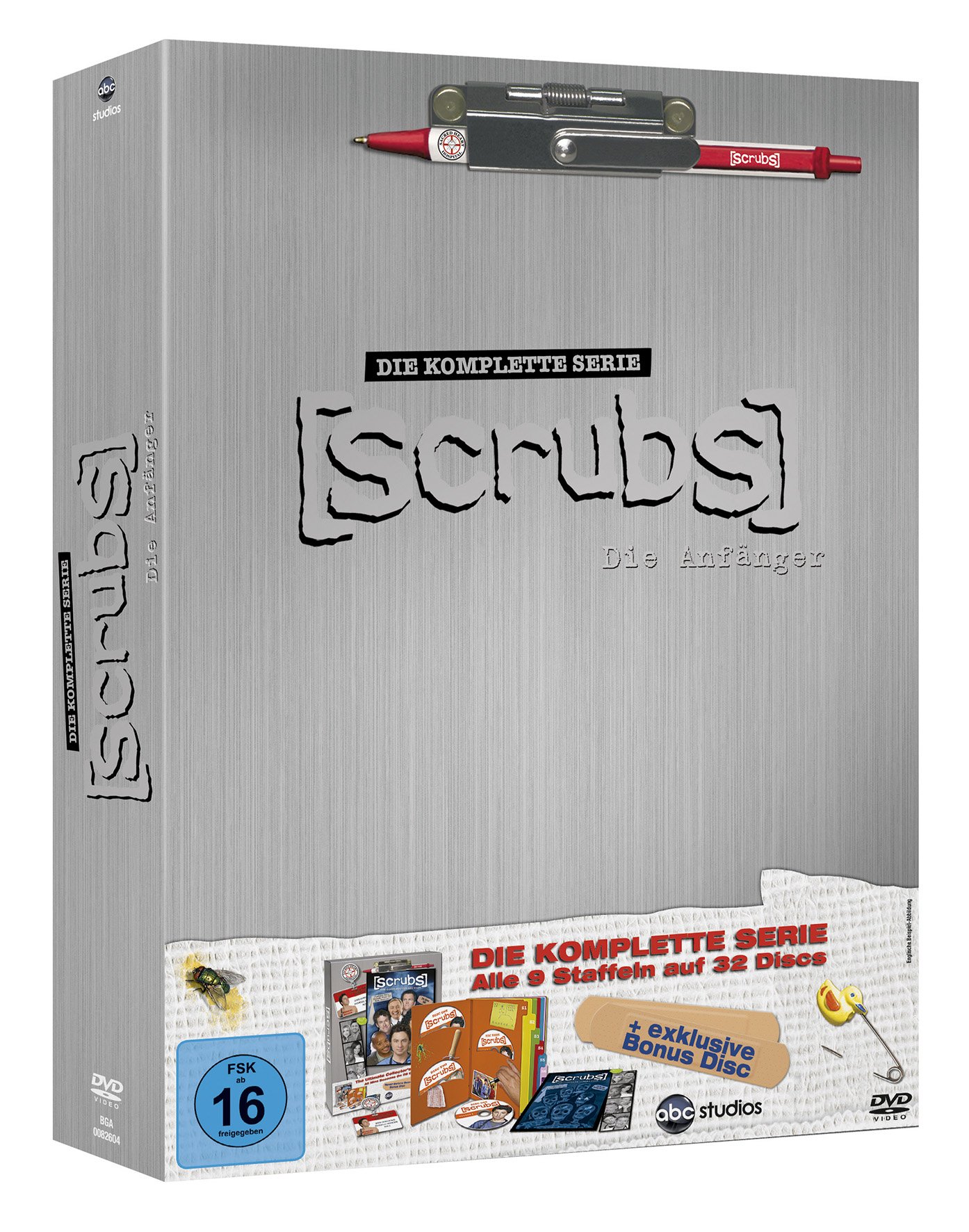 Scrubs - Die Anfänger - Staffel 1-9/Komplettbox [Alemania] [DVD]
