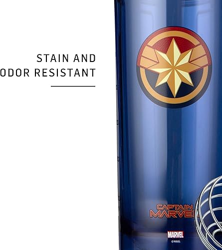 Miniatura 6 de BlenderBottle Marvel Shaker Bottle Pro Series perfecta para batidos de proteínas y antes del entrenamiento, 28 onzas, escudo del Capitán América