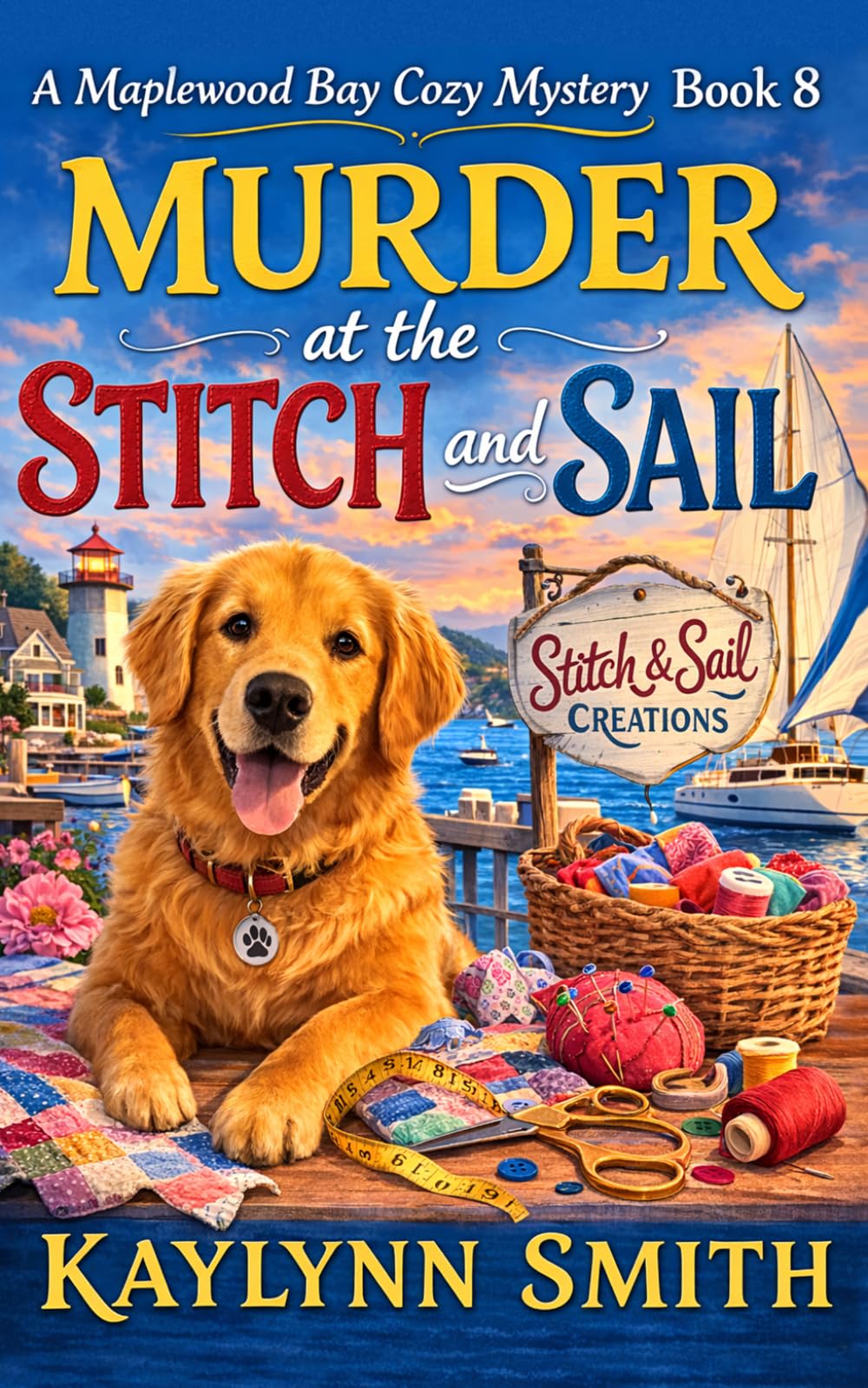 Murder at the Stitch and Sail (Maplewood Bay Cozy Mysteries)