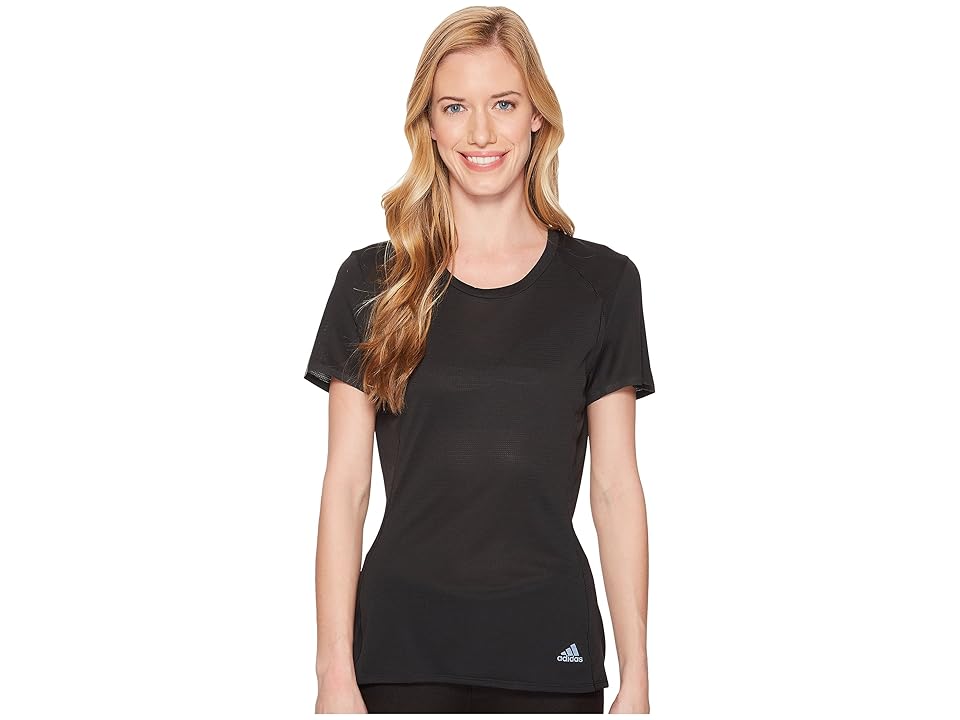 

adidas Supernova Short Sleeve Tee (Black) Women's T Shirt
