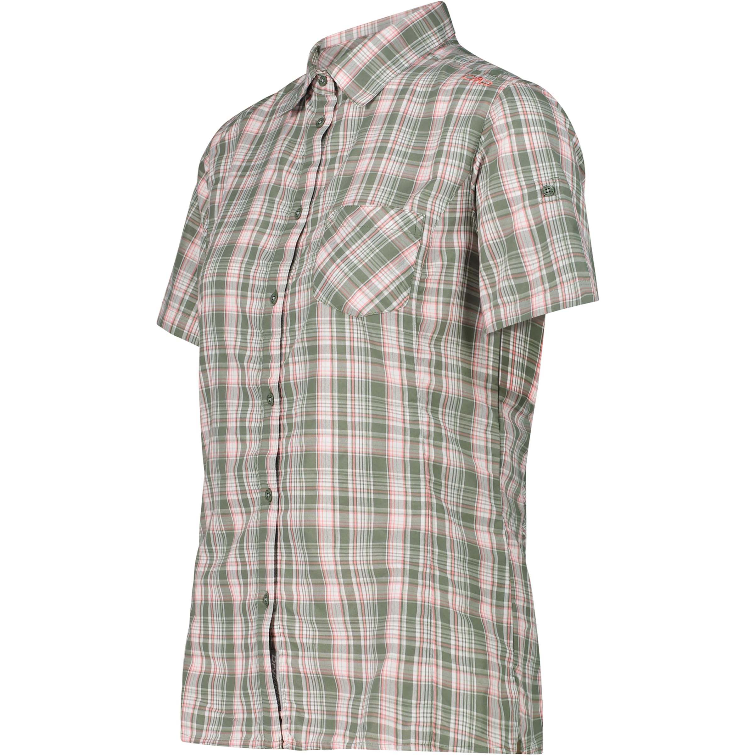 CMP Donna Bluse Camicetta, Avocado-Coral, XXL