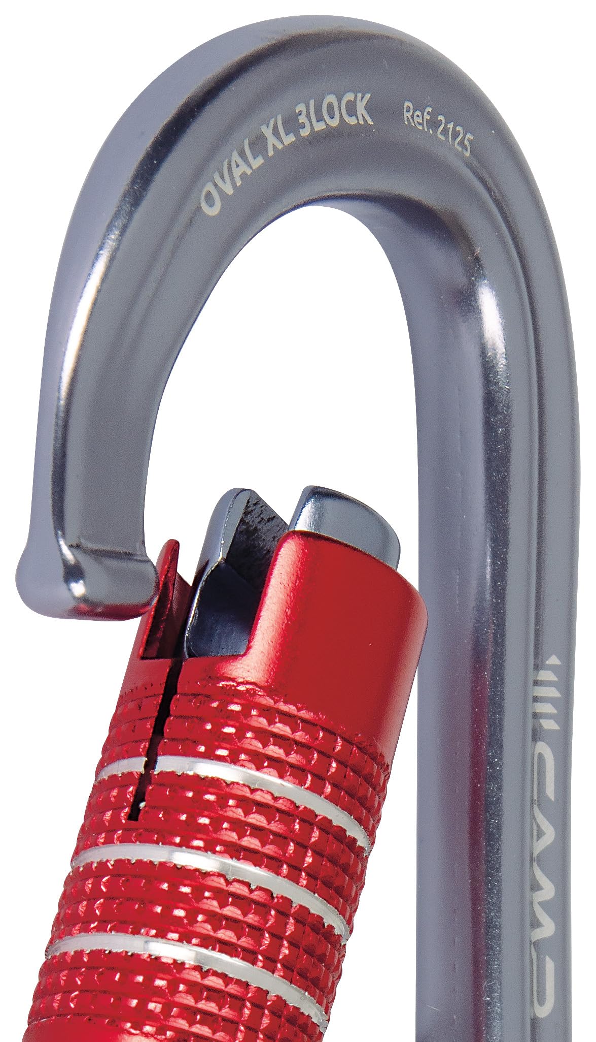 C.A.M.P. - Moschettone - OVAL XL 3LOCK - Titanio