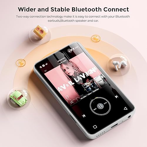 Miniatura 35 de innioasis Reproductor MP3 de 160 GB con Bluetooth y WiFi, reproductor de música Android con Spotify, Yaxa Music, Pandora, reproductor MP3