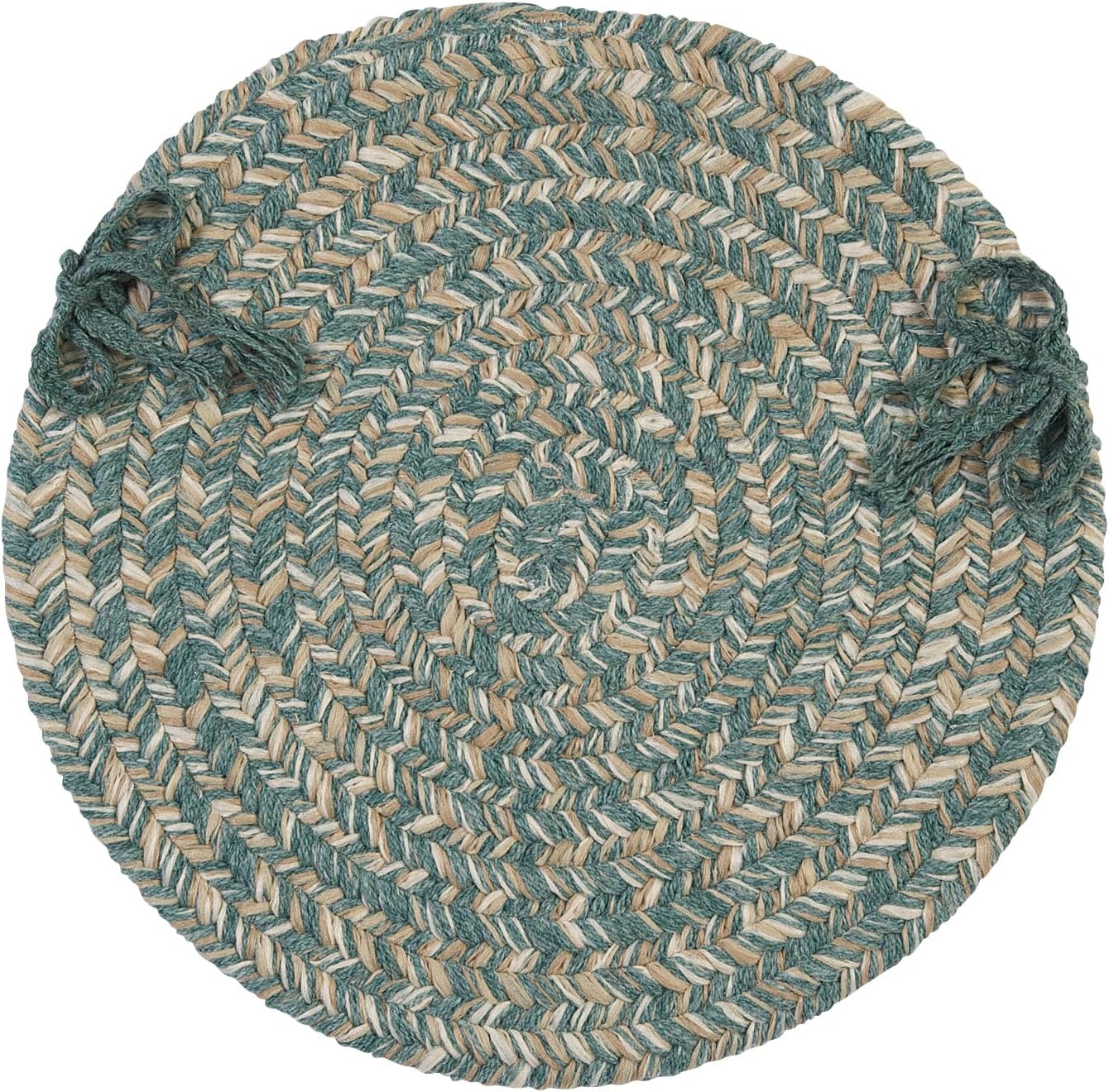 Tremont TE49 Chair Pad, 15 by 15-Inch, Teal, 1-Pack