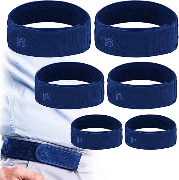 BeltBro Titan Blue MultiPack No Buckle Elastic Belt For Men — Package