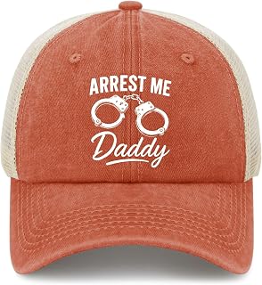 Arrest Me Daddy Sun Hat Golf Caps for Him